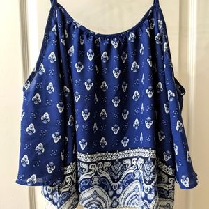 Open Shoulder Blouse